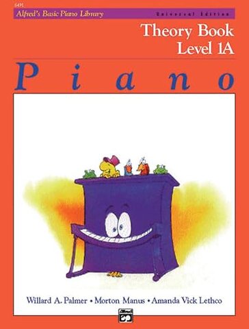 Alfred's Basic Piano Library Theory Book 1A