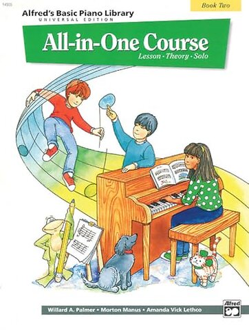 Alfred's Basic Piano Library All In One Course 2