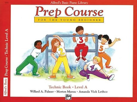 Alfred's Basic Piano Library Prep Course Technic A