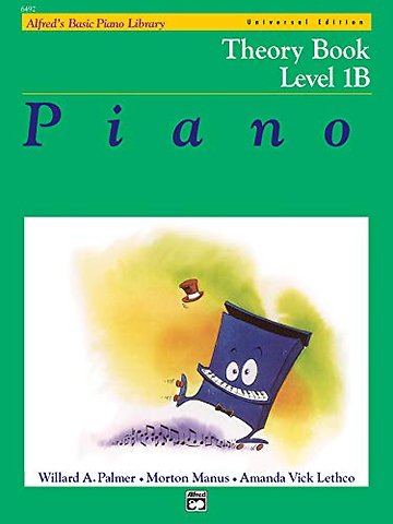 Alfred's Basic Piano Library Theory Book 1B