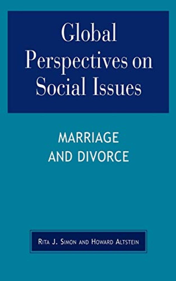 Global Perspectives on Social Issues: Marriage and Divorce