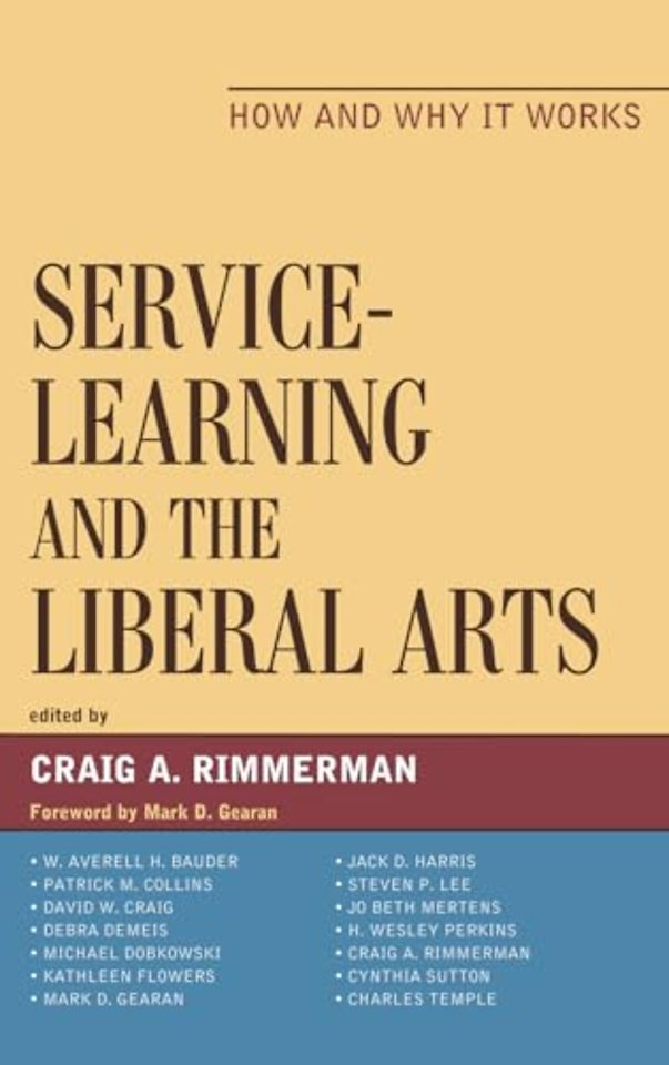 Service-Learning and the Liberal Arts