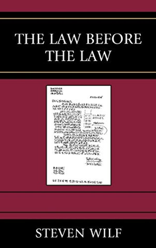 The Law Before the Law