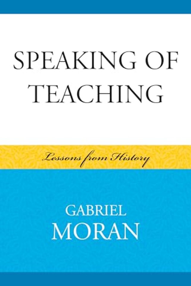 Speaking of Teaching
