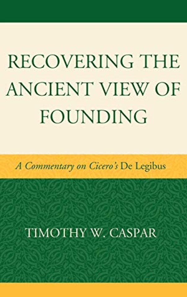 Recovering the Ancient View of Founding