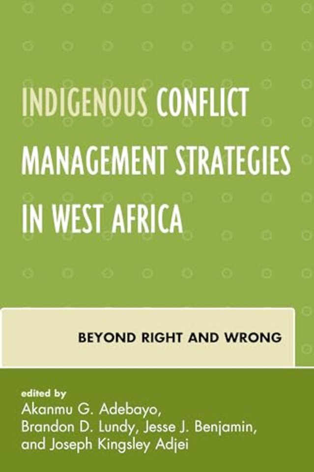 Indigenous Conflict Management Strategies in West Africa