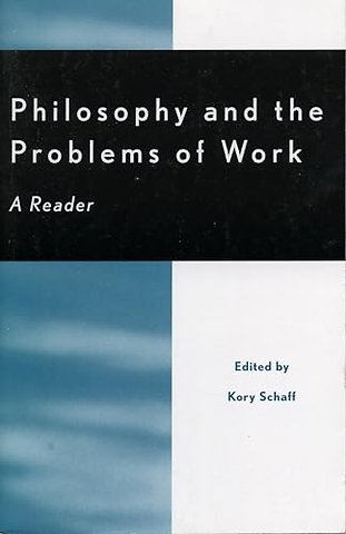 Philosophy and the Problems of Work