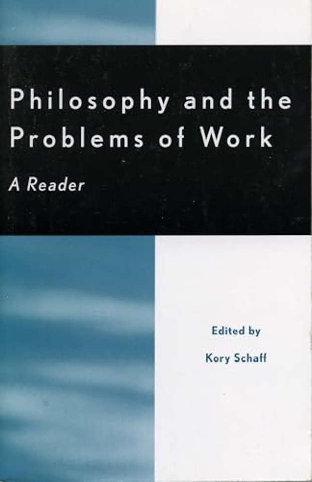 Philosophy and the Problems of Work