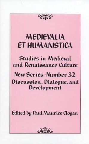 Medievalia et Humanistica No. 32