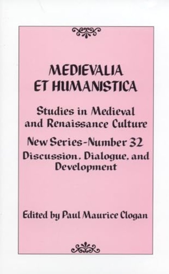 Medievalia et Humanistica No. 32