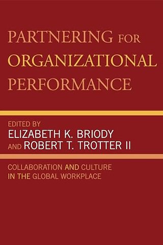 Partnering for Organizational Performance