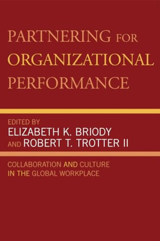 Partnering for Organizational Performance