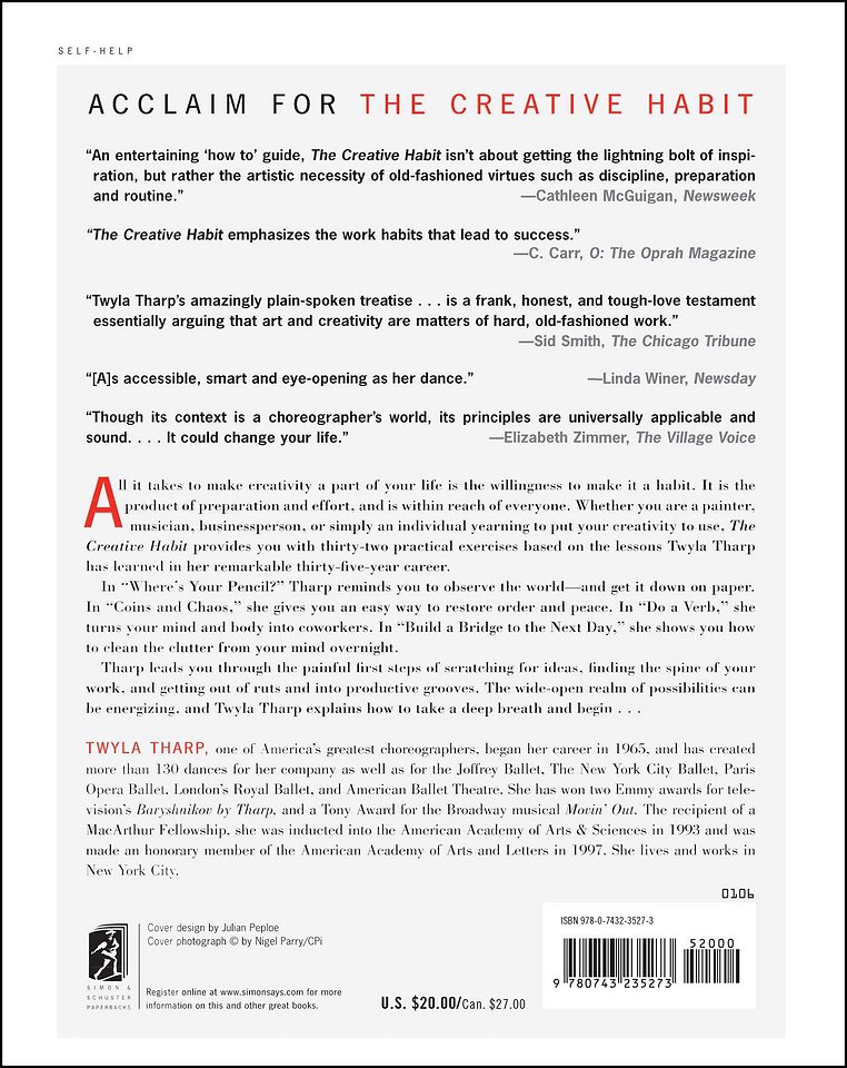 The Creative Habit