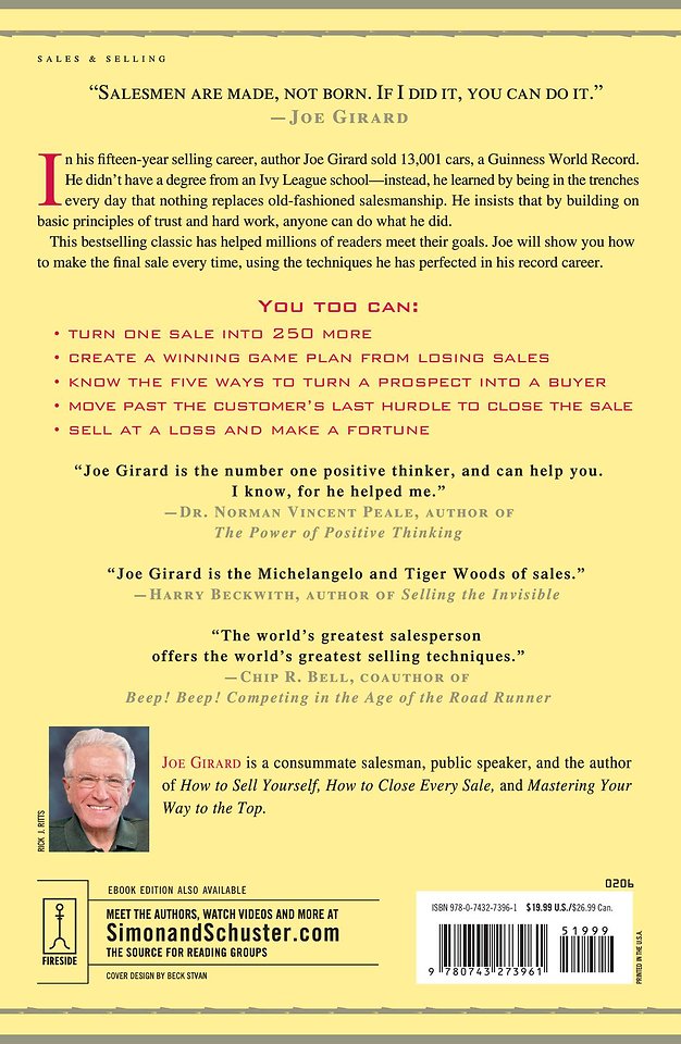 How to Sell Anything to Anybody