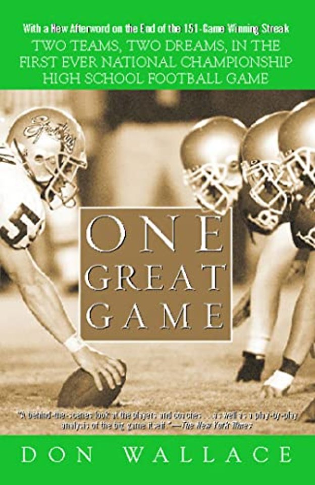 One Great Game