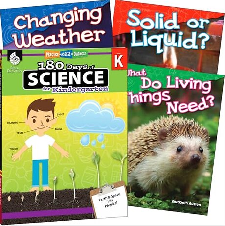 Learn-at-Home: Science Bundle Grade K: 4-Book Set