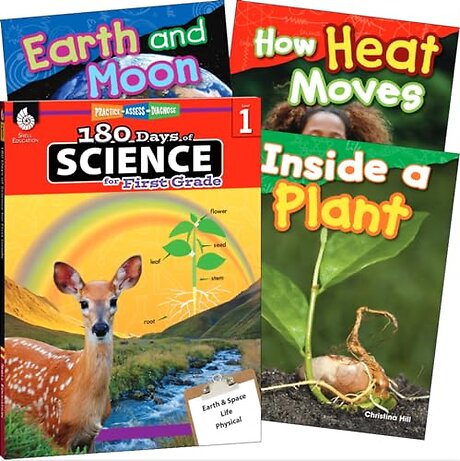 Learn-at-Home: Science Bundle Grade 1: 4-Book Set
