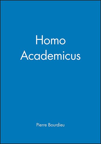 Homo Academicus