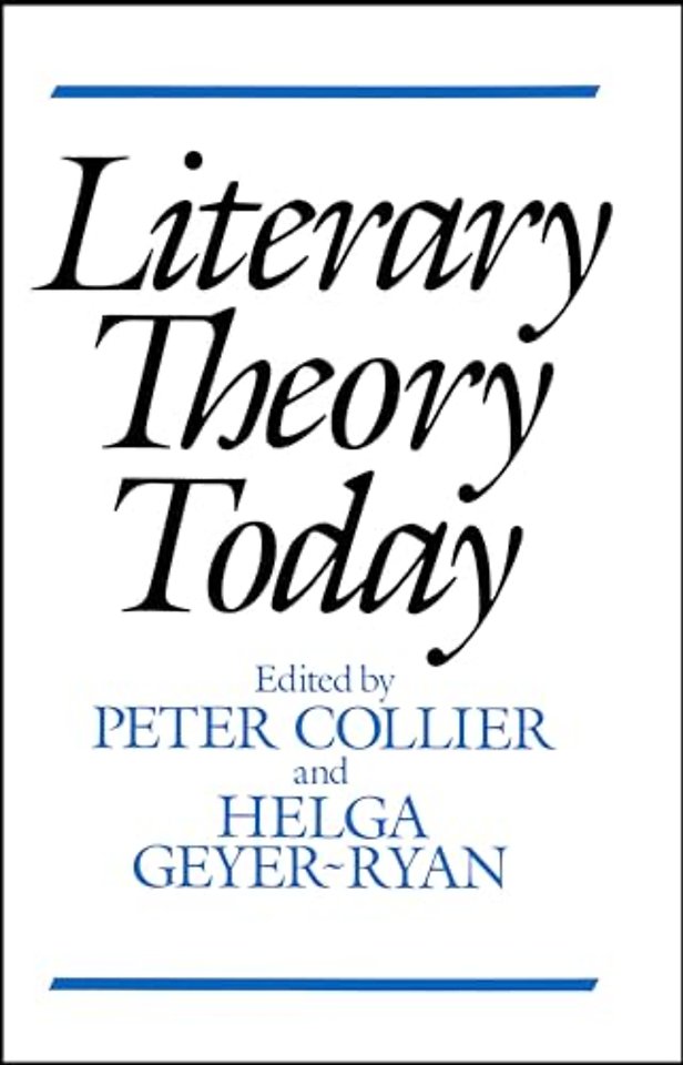 Literary Theory Today