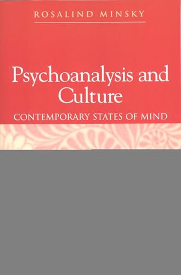 Psychoanalysis and Culture