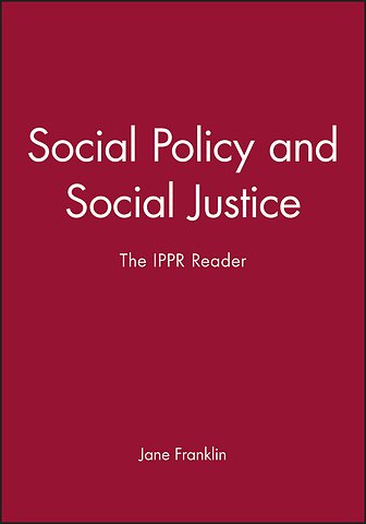 Social Policy and Social Justice