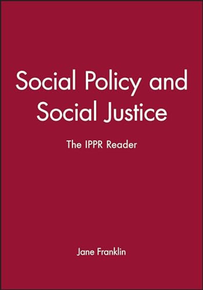 Social Policy and Social Justice