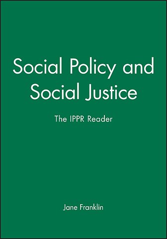 Social Policy and Social Justice