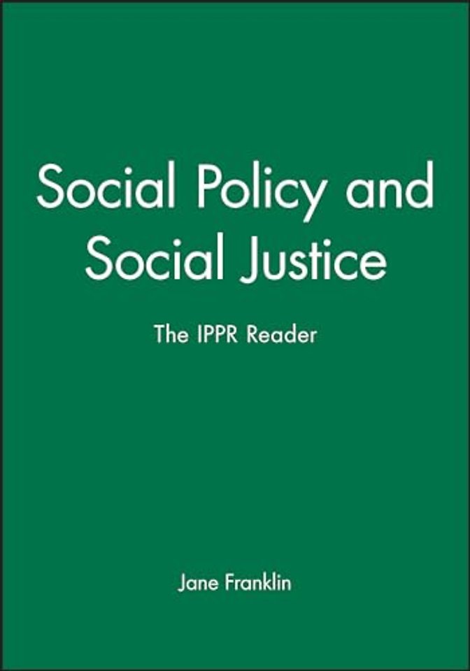 Social Policy and Social Justice