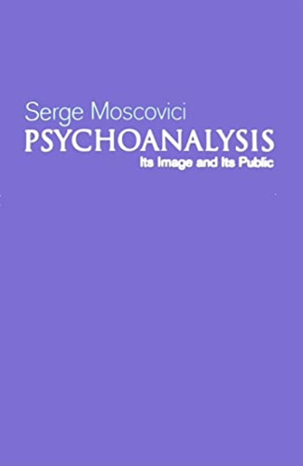 Psychoanalysis – Its Image and Its Public