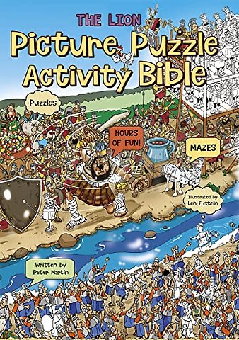 The Lion Picture Puzzle Activity Bible