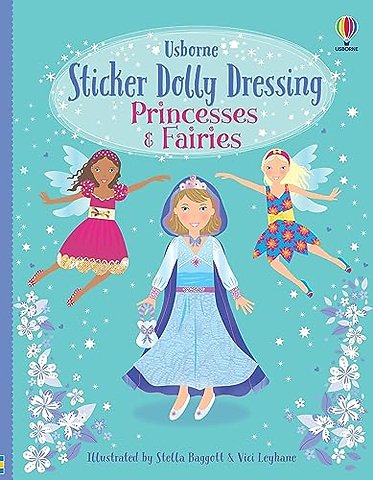 Sticker Dolly Dressing Princesses & Fairies