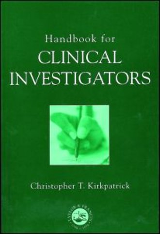 Handbook for Clinical Investigators