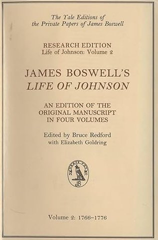 James Boswell's Life of Johnson