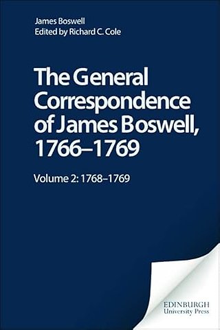 The General Correspondence of James Boswell, 1766–1769