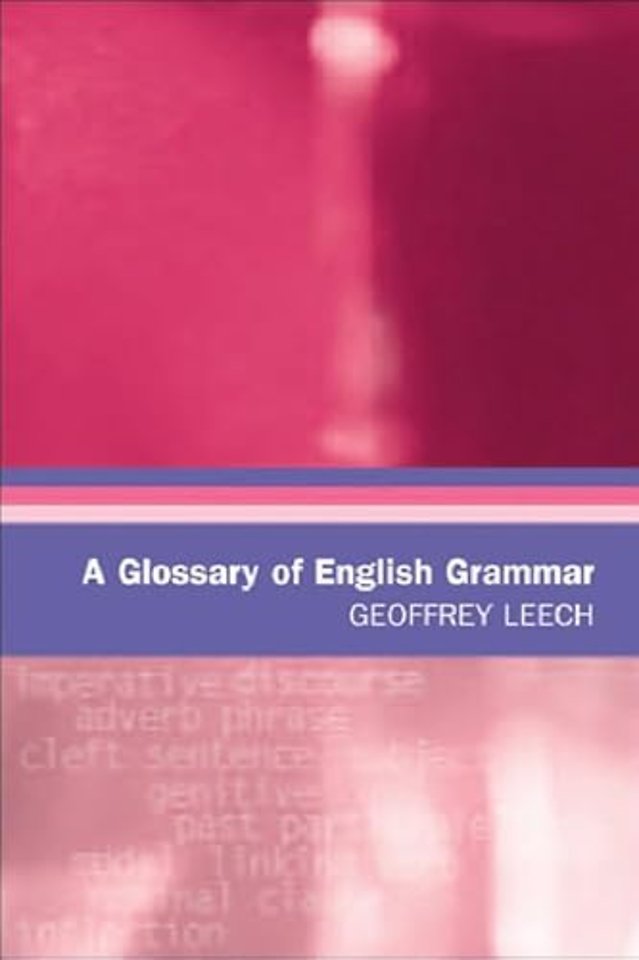 A Glossary of English Grammar