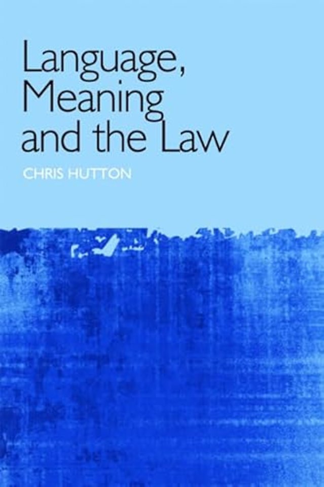 Language, Meaning and the Law