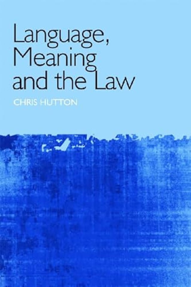 Language, Meaning and the Law