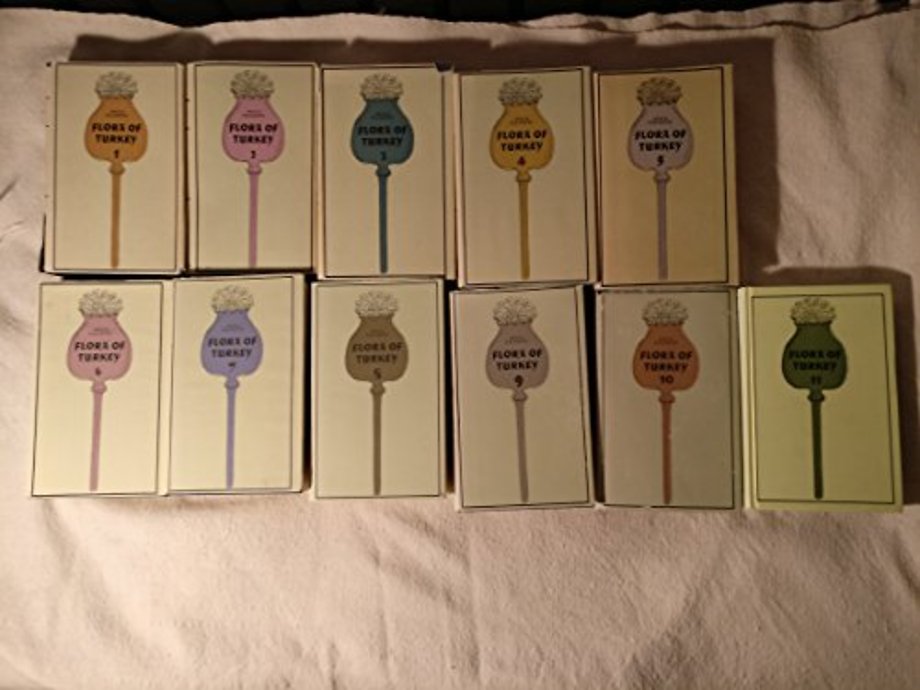 Flora of Turkey 11 Volume Set