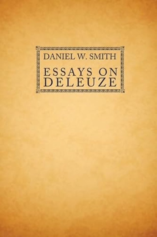 Essays on Deleuze