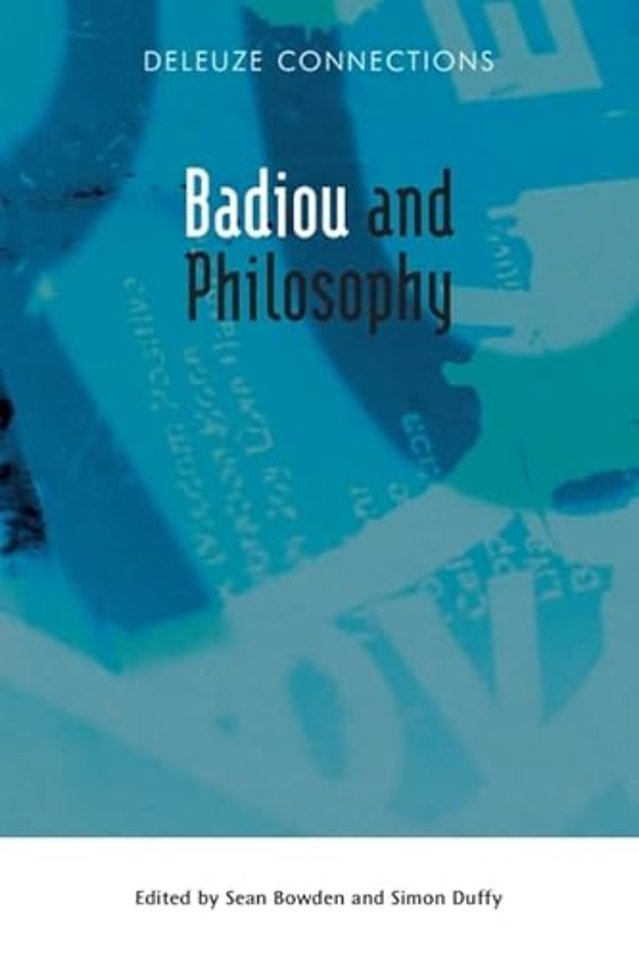 Badiou and Philosophy