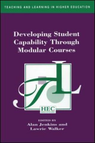 Developing Student Capability Through Modular Courses