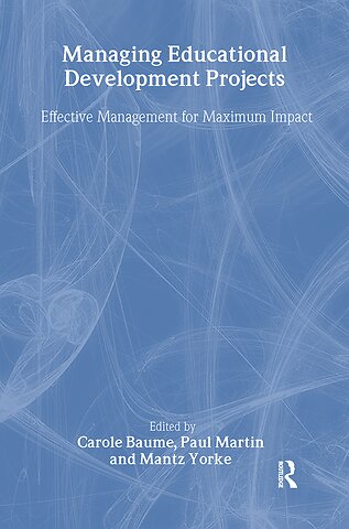 Managing Educational Development Projects