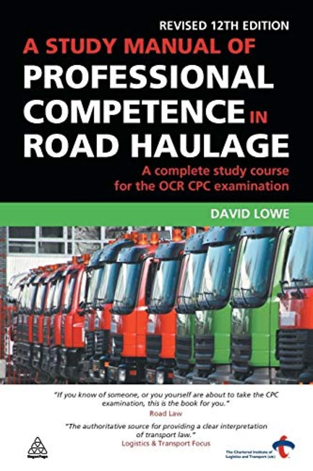 A Study Manual of Professional Competence in Road Haulage