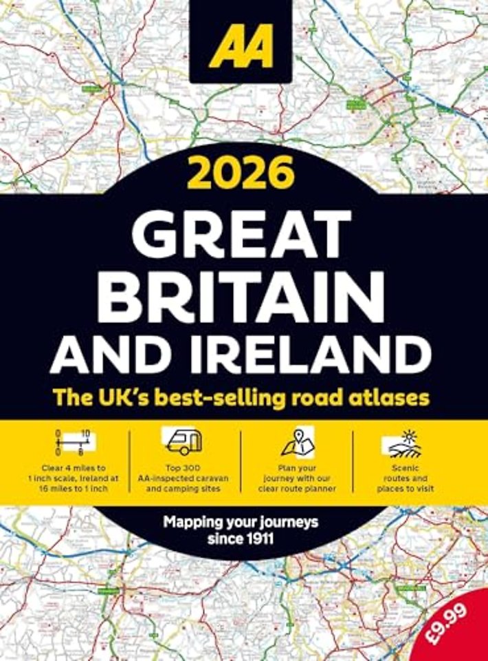 2025 Great Britain & Ireland Road Atlas