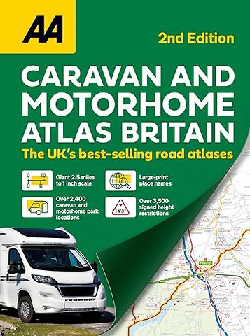 AA Caravan & Motorhome Atlas Britain