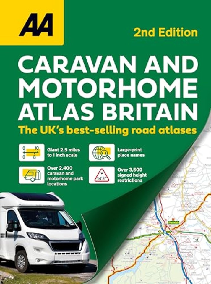 AA Caravan & Motorhome Atlas Britain