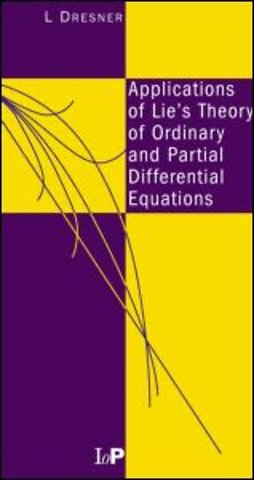 Applications of Lie's Theory of Ordinary and Partial Differential Equations