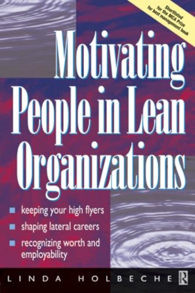 Motivating People in Lean Organizations