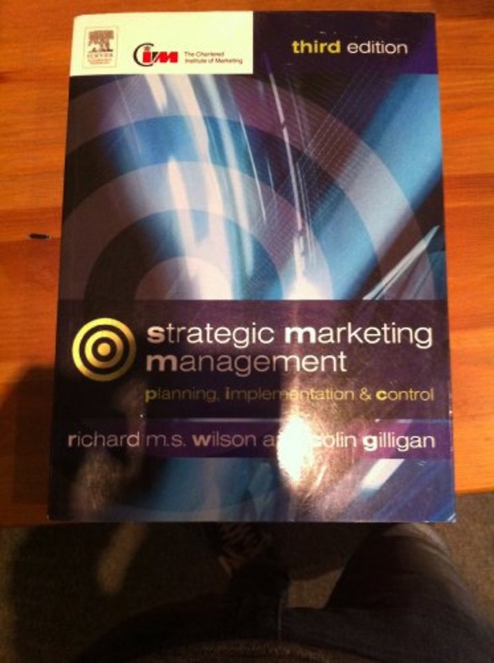Strategic Marketing Management