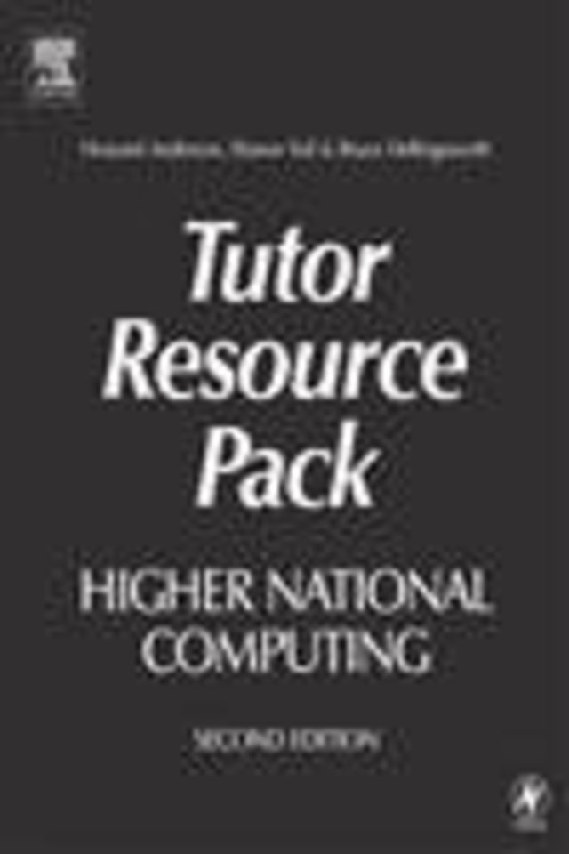 Higher National Computing Tutor Resource Pack